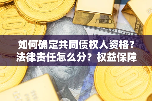 济南如何确定共同债权人资格？法律责任怎么分？权益保障技巧揭秘！