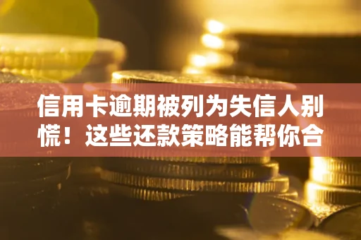 济南信用卡逾期被列为失信人别慌！这些还款策略能帮你合法止损