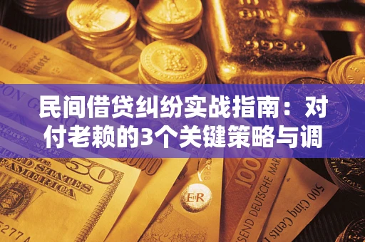 济南民间借贷纠纷实战指南：对付老赖的3个关键策略与调解盲区解析